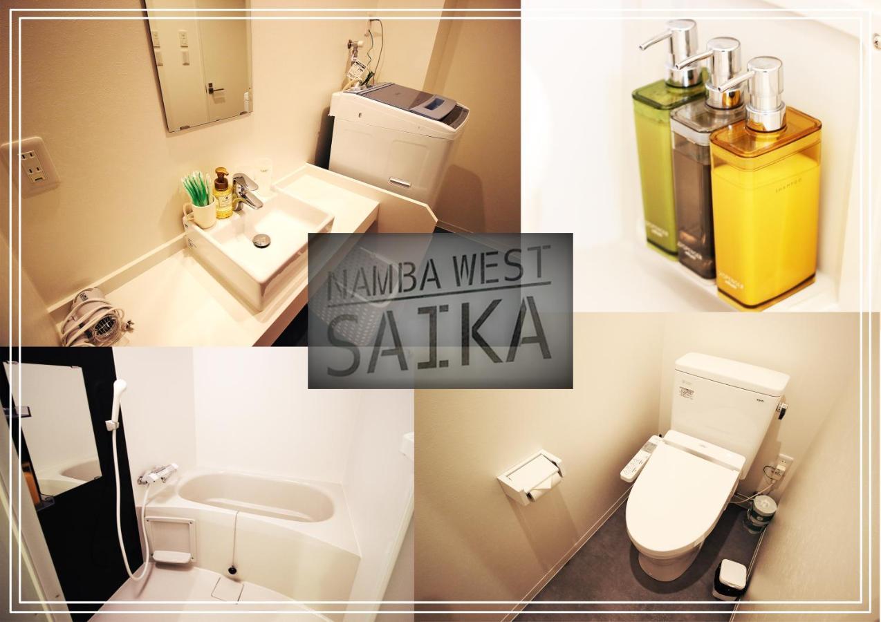 Namba West Saika Apartment Osaka Ngoại thất bức ảnh